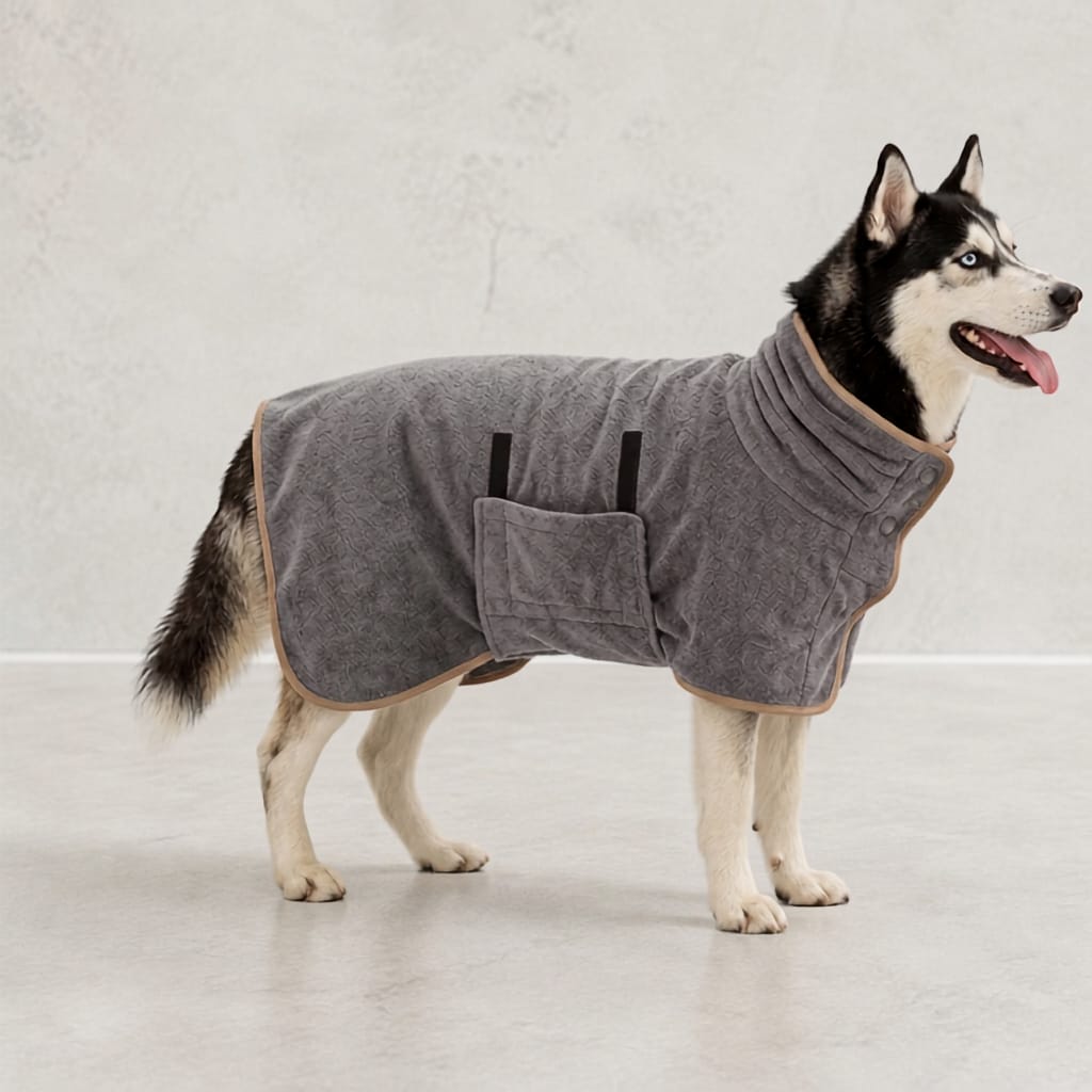 NoblePaw Pet Bathrobe