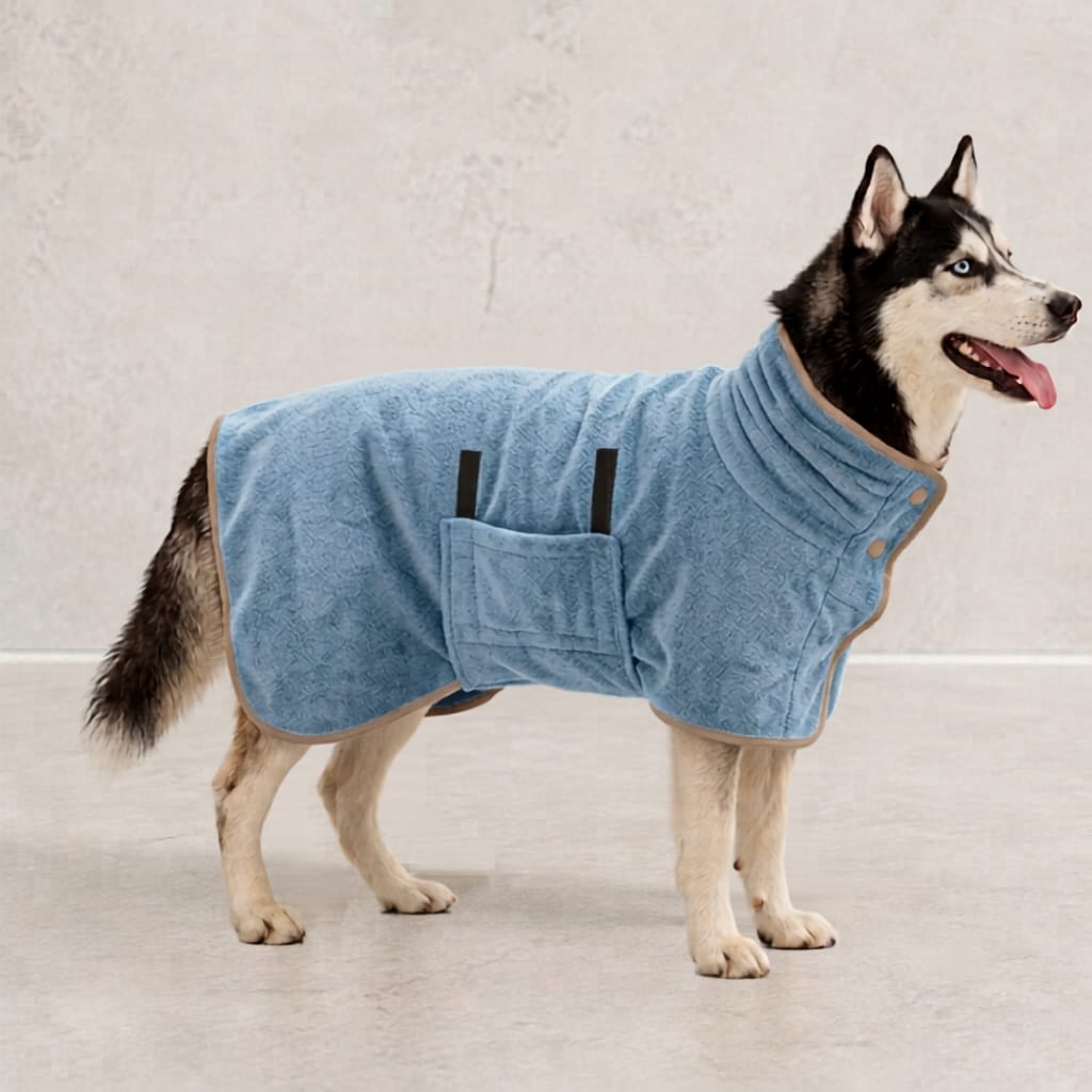 NoblePaw Pet Bathrobe