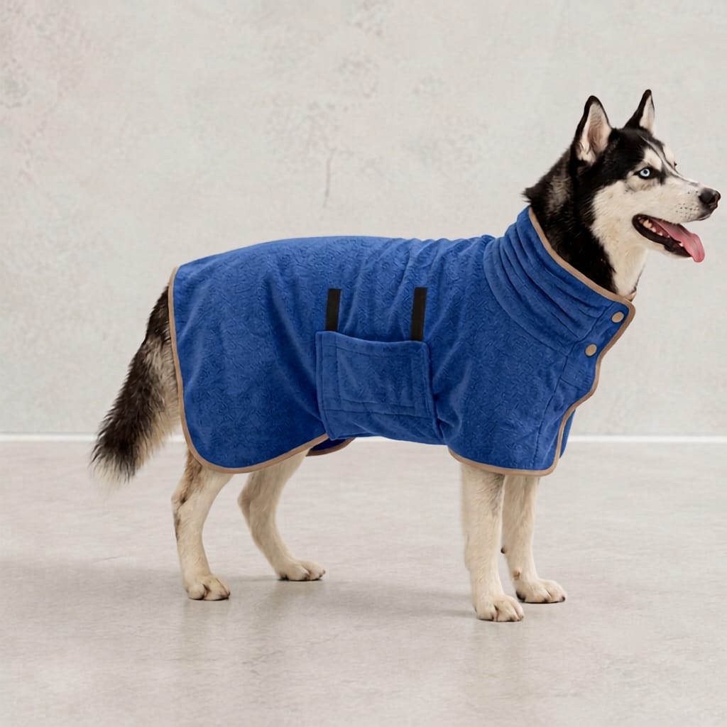 NoblePaw Pet Bathrobe