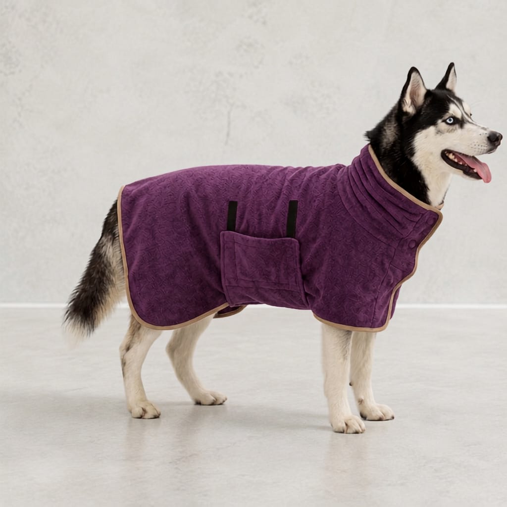 NoblePaw Pet Bathrobe